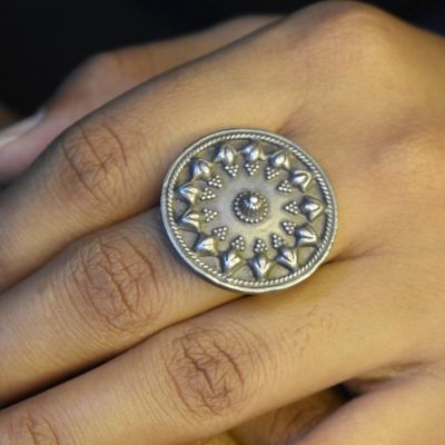 92.5 Silver openable Ring!