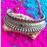 92.5 Silver-Oxidised Necklace set with earrings!