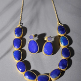 Classic Silver Studs With Calibrated Lapiz